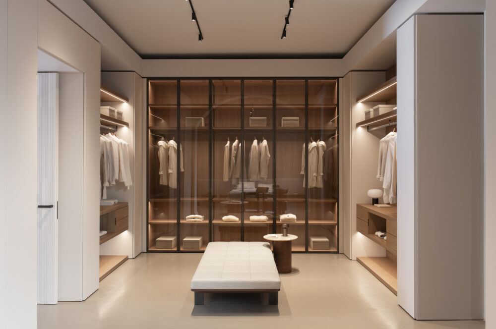 Showroom Carducci - Ph©JessicaSoffiati cabina armadio a vista