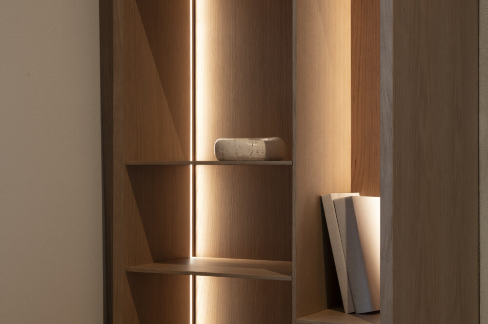 Showroom Carducci - Ph©JessicaSoffiati particolare libreria